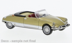 Brekina 14226 - H0 - Citroen DS  Cabrio offen Chapron - gold